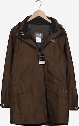 JACK WOLFSKIN Mantel XXXL in Braun: Vorderseite