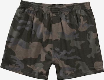 Brandit Boxershorts in Groen: voorkant