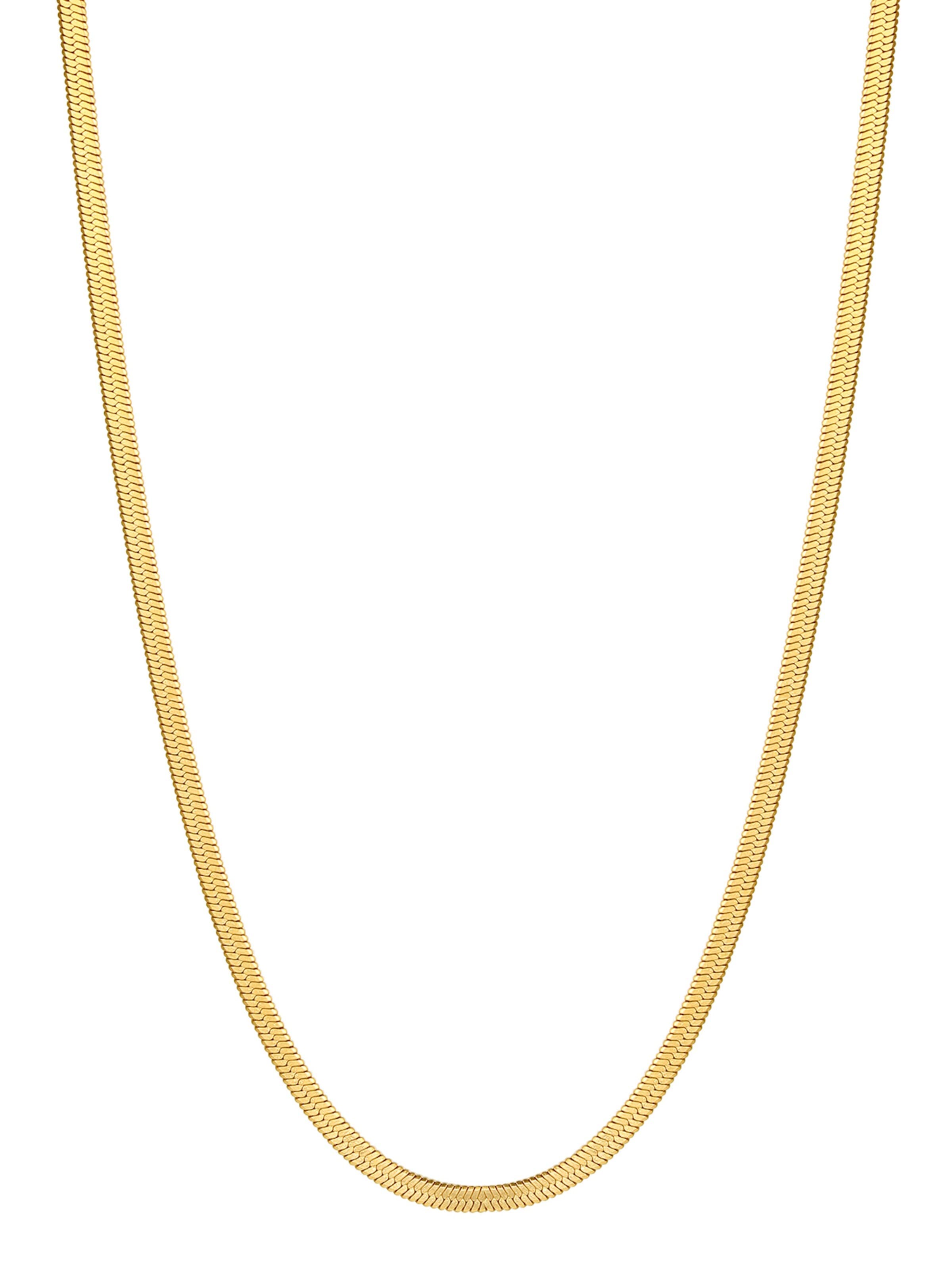 Hey Happiness Necklace 'Snake' in Gold