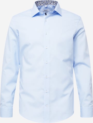 SEIDENSTICKER Overhemd in Blauw: voorkant