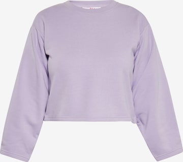 MYMO - Sweatshirt em roxo: frente