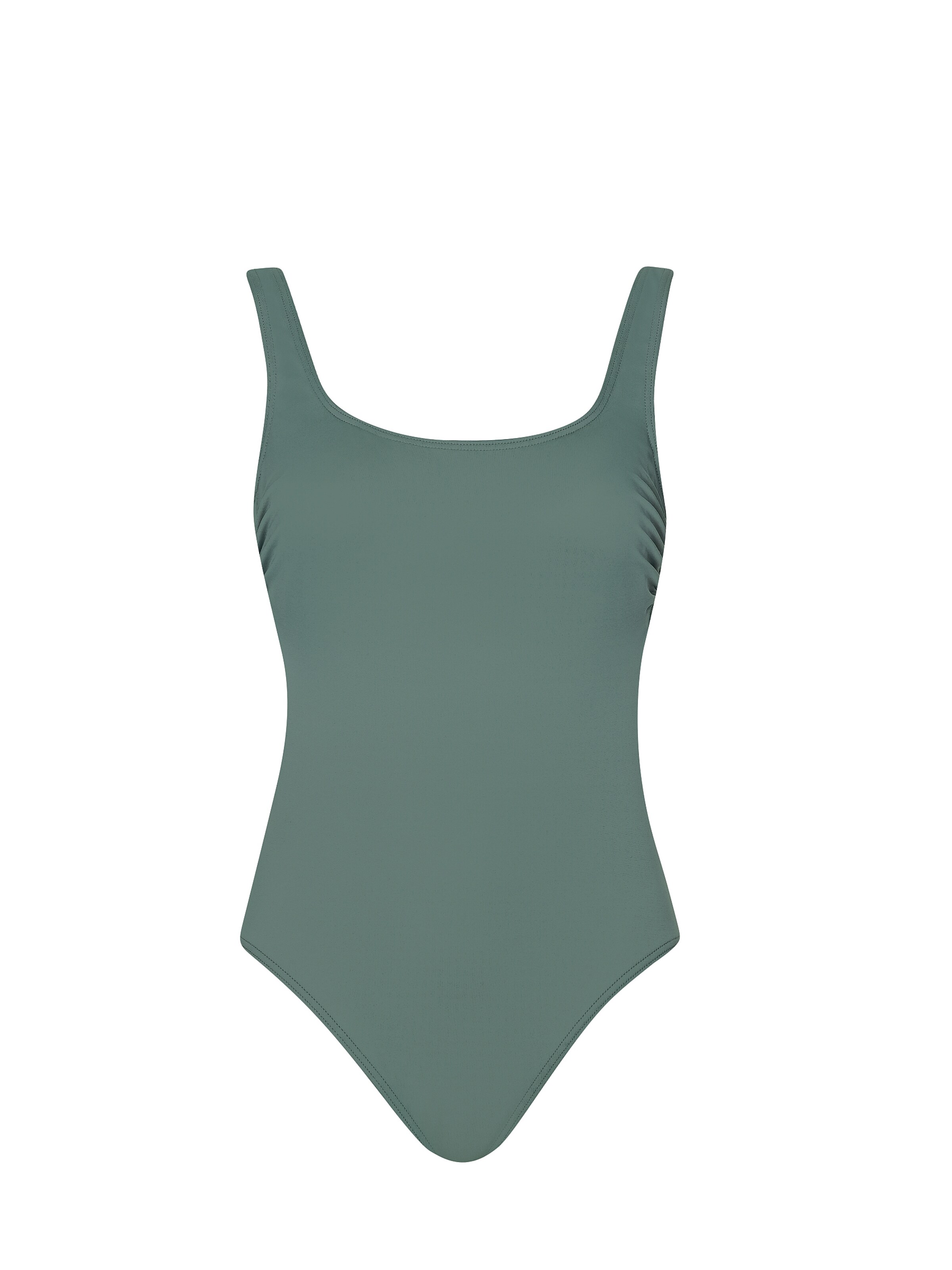 SUNFLAIR Bustier Enodelne kopalke | zelena barva: sprednja stran