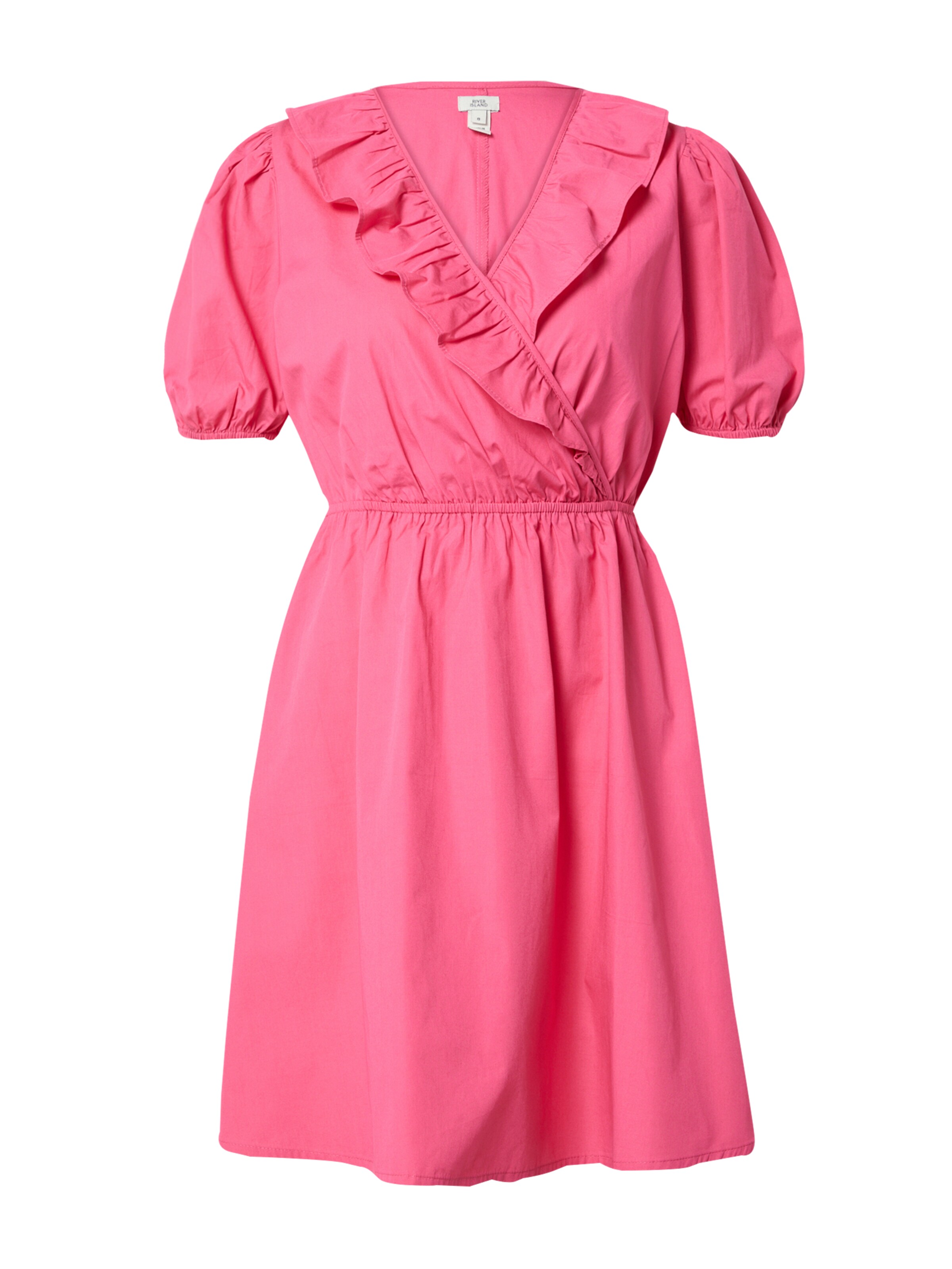River Island Платье в Ярко-розовый: спереди