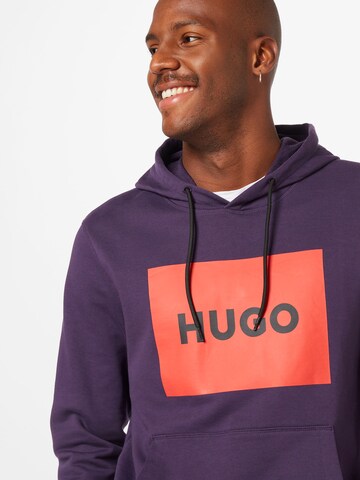 HUGO Sweatshirt 'Duratschi' in Lila