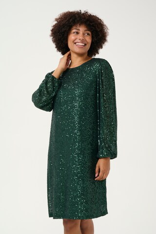 Robe de cocktail 'Oda' Love Copenhagen en vert : devant