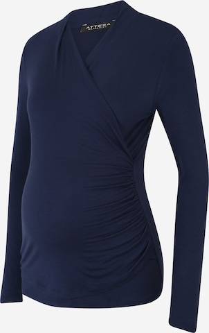 T-shirt 'JENNIFER' Attesa en bleu : devant