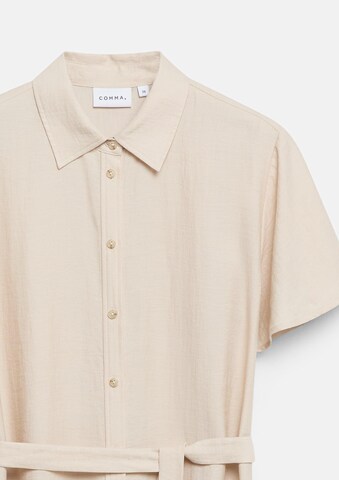 COMMA Kleid in Beige