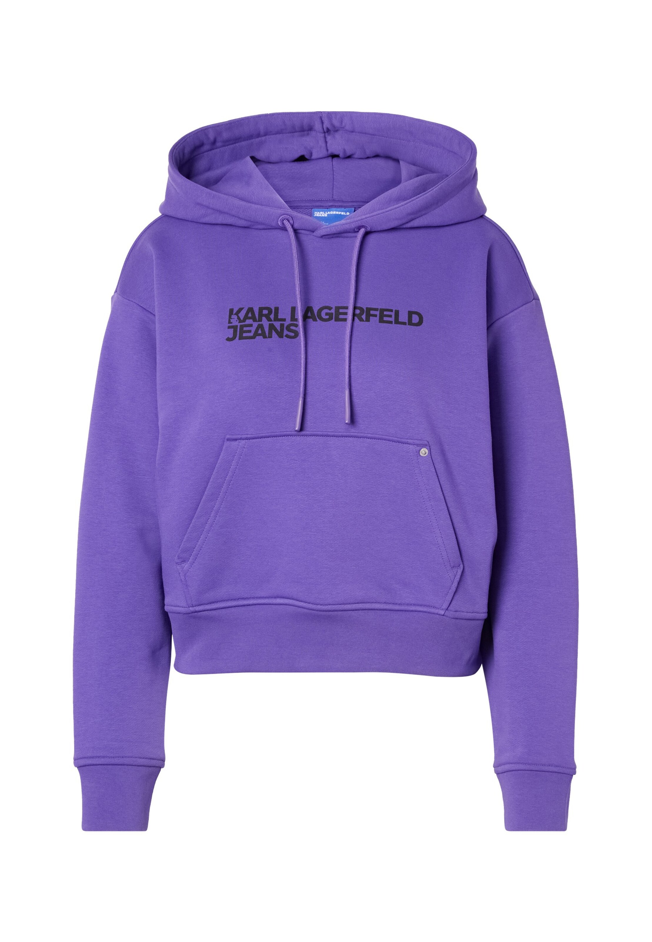 KARL LAGERFELD JEANS Sweatshirt in Lila: voorkant