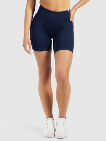 Smilodox Skinny Leggings 'Arleta' in Blauw: voorkant