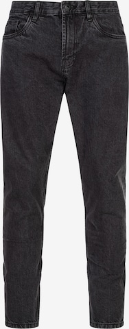 Jean ' Cobra ' INDICODE JEANS en noir : devant