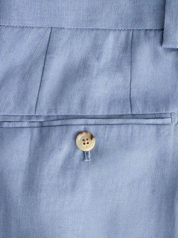 Next Slim fit Trousers with creases in Blue