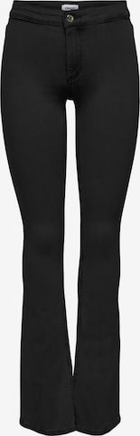 ONLY Flared Jeans 'Blush' in Black: front