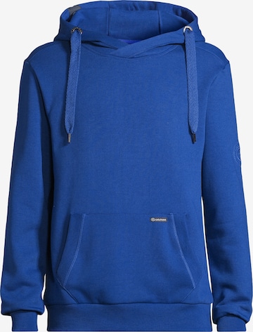 salzhaut Sweatshirt 'HEFF' in Blau: Vorderseite