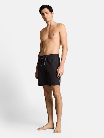 TOM TAILOR Board Shorts in Black