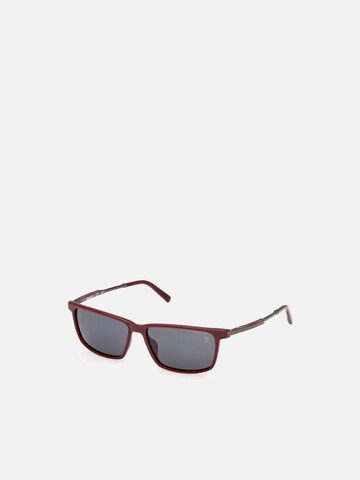 TIMBERLAND - Gafas de sol 'Timberland TB00071 Shiny dark red 57/14/140 MAN Sunglasses' en rojo