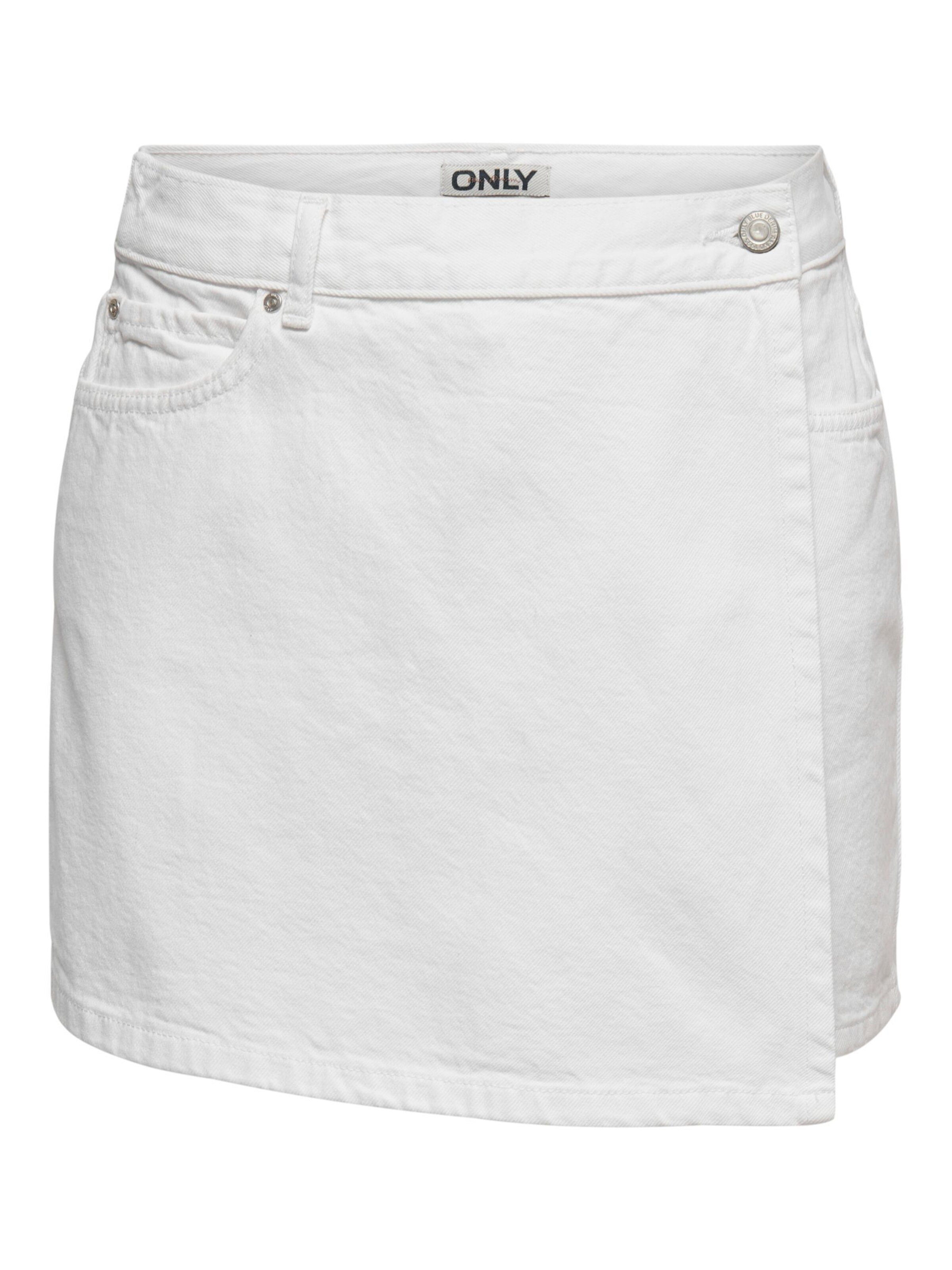 ONLY - Falda 'ONLEllie' en blanco: frente