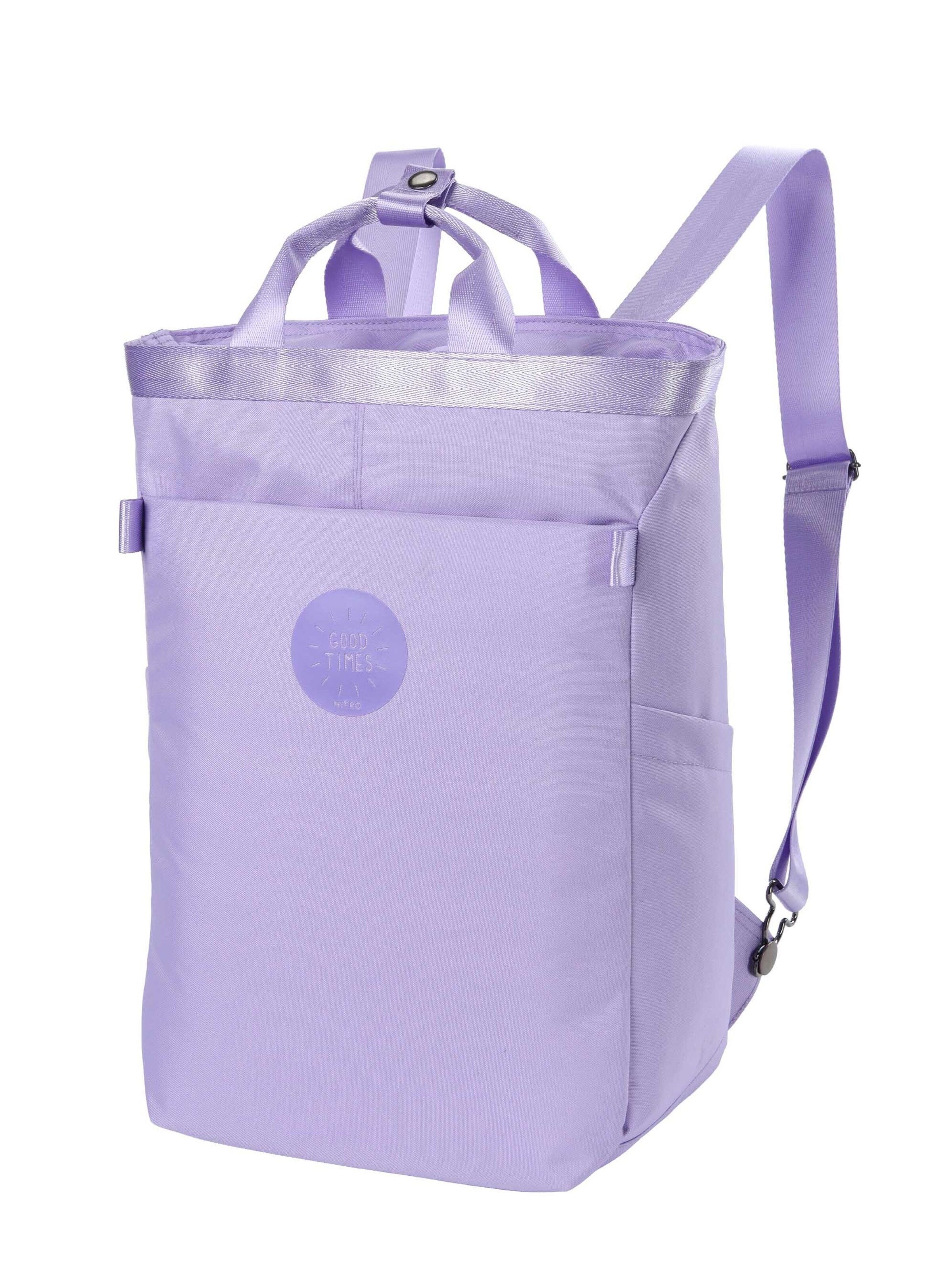 NITRO Rucksack MOJO in Lila: Vorderseite
