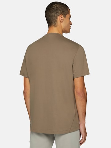 Boggi Milano Functioneel shirt in Bruin