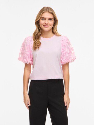 VILA Shirt 'Vonesca' in Roze: voorkant