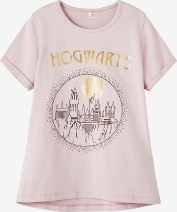 NAME IT Shirt 'Harry Potter' in Purple: front