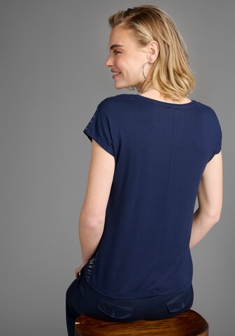 LAURA SCOTT Shirt in Blue