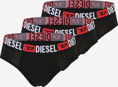DIESEL Alushousut 'ANDRE' värissä punainen / musta / valkoinen, Tuotenäkymä
