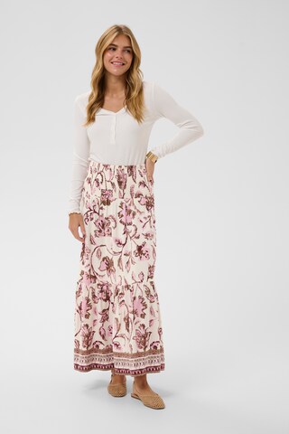 Cream Skirt 'CRTiah' in Beige