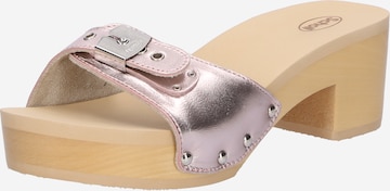 Clogs 'PESCURA IBIZA' di Scholl Iconic in rosa: frontale