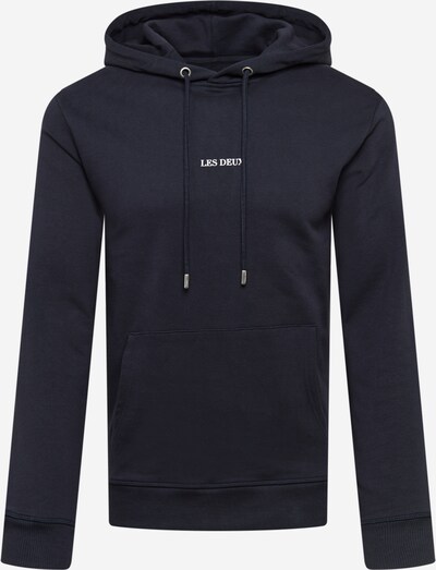 Les Deux Sweatshirt 'Lens' in de kleur Navy / Wit, Productweergave
