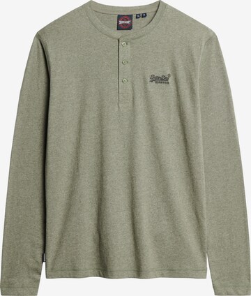 Superdry Shirt in Groen: voorkant