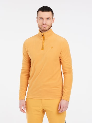 PROTEST Athletic Sweatshirt in Yellow