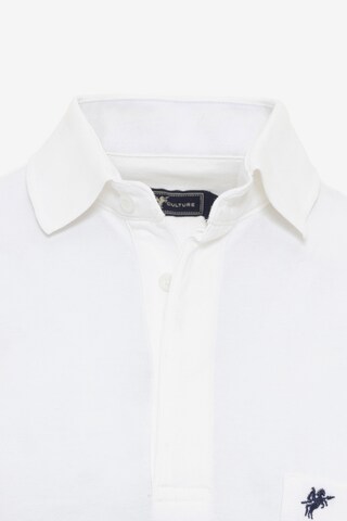 DENIM CULTURE - Camisa 'ALARIC' em branco