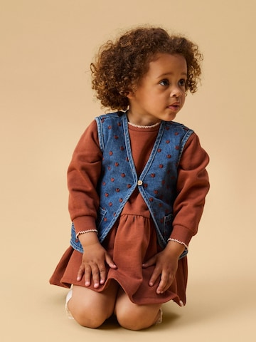 Lil'Atelier Vest in Blue: front