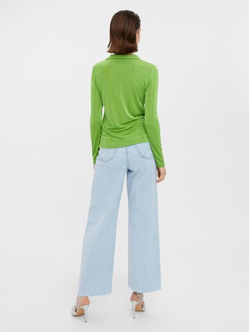VERO MODA Shirt 'SLINKY' in Green