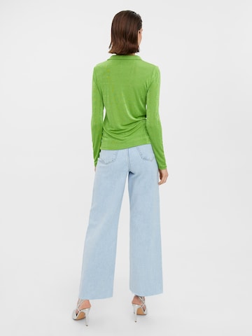 VERO MODA Shirt 'SLINKY' in Groen