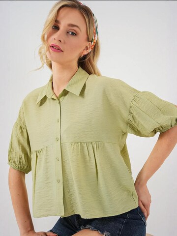 Camicia da donna di Bigdart in verde