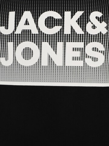 juoda Jack & Jones Plus Marškinėliai 'STEEL'