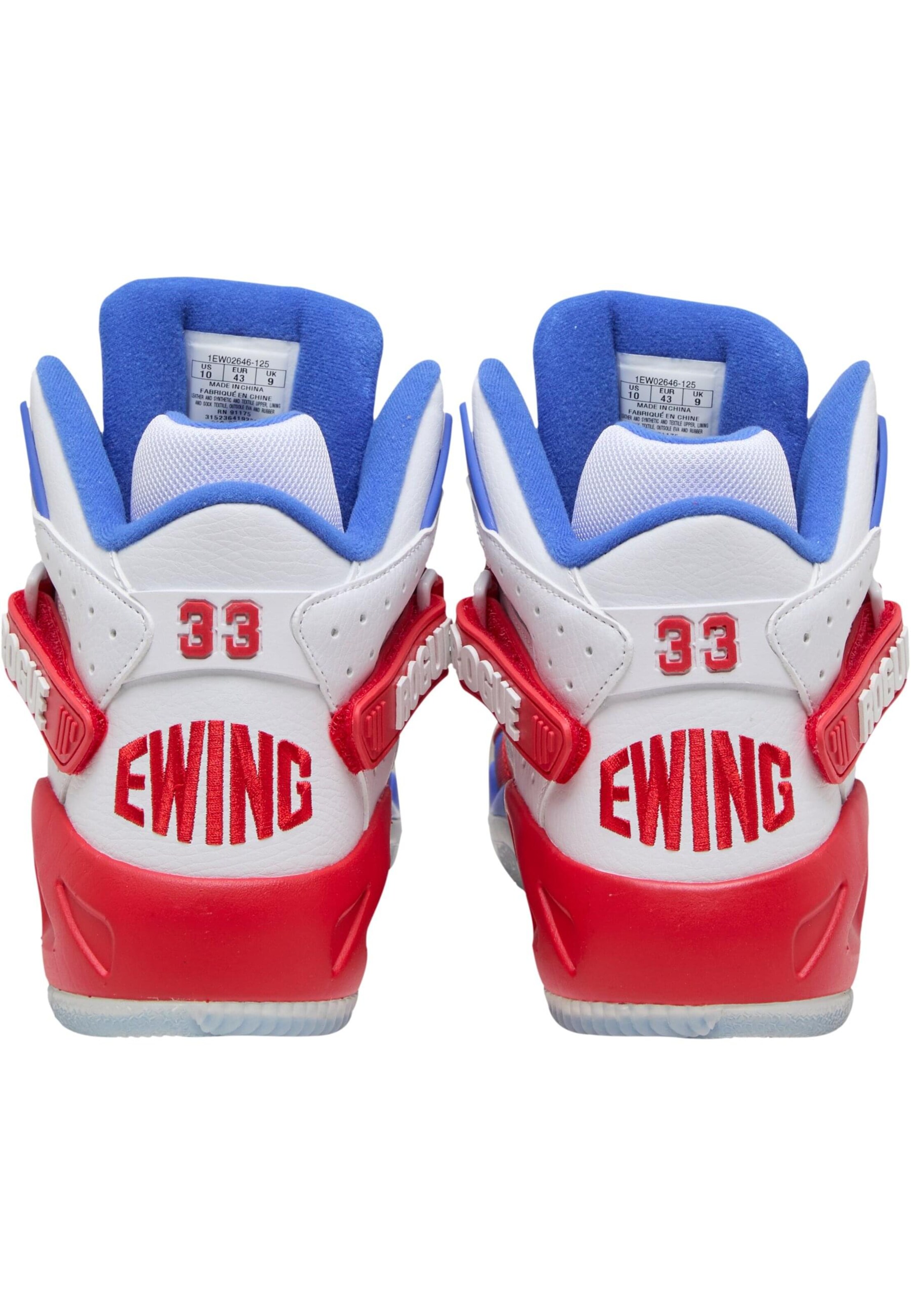 Ewing High-top trainers 'Rogue Puerto Rico' in White