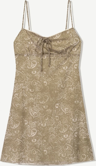 Bershka Mekko värissä beige / khaki, Tuotenäkymä