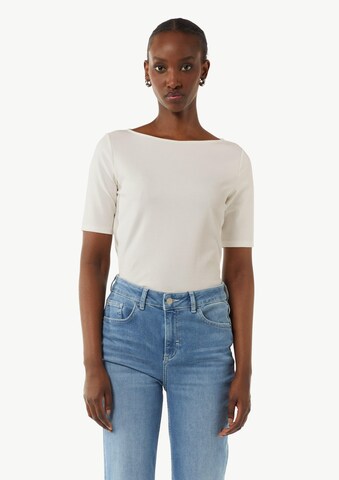 T-shirt COMMA en beige : devant