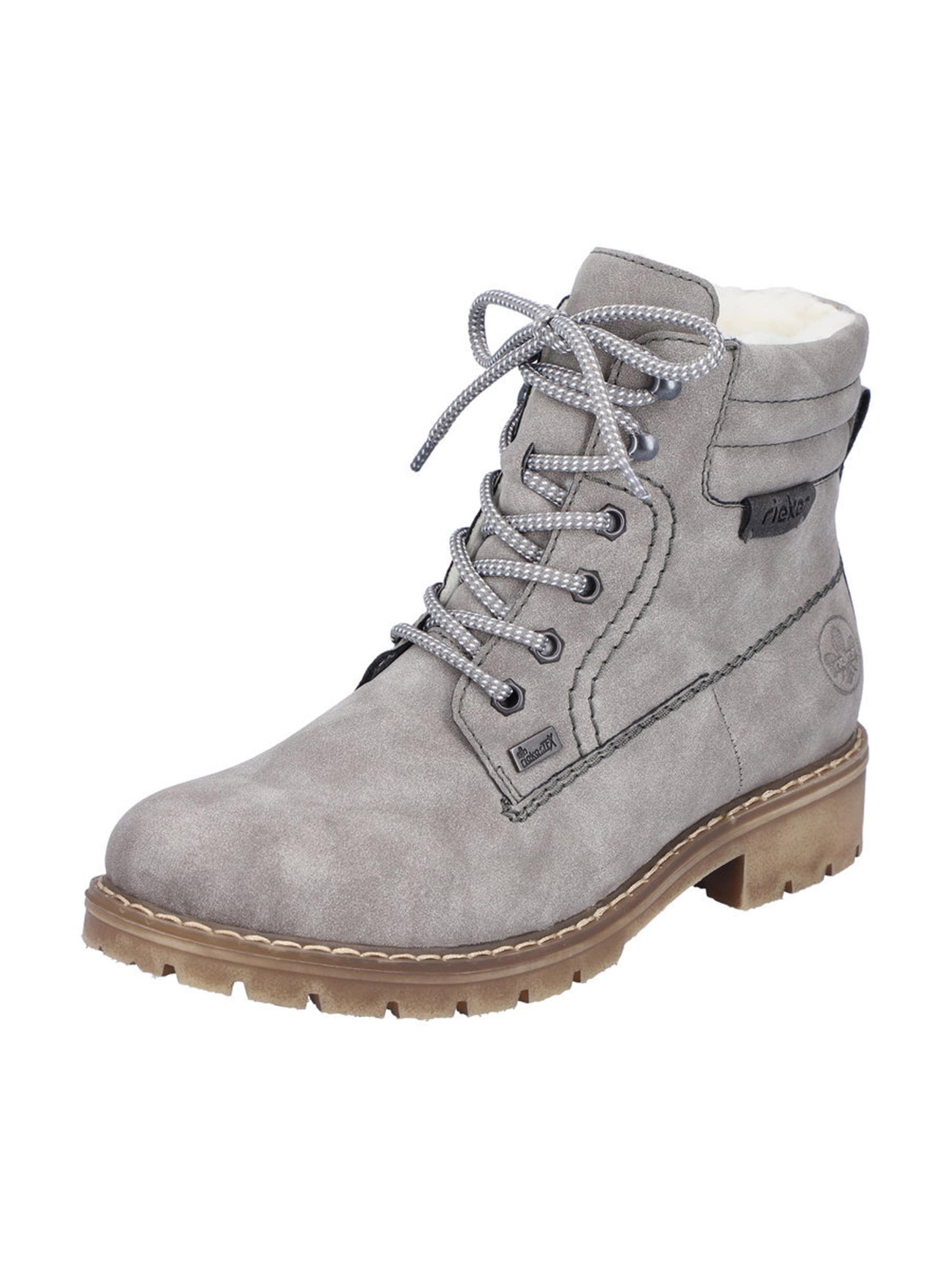 Rieker Lace-up bootie in Grey: front