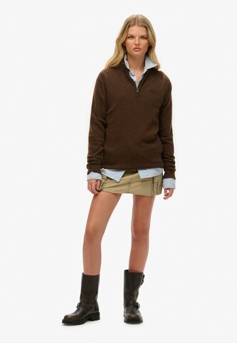Pull-over 'Essentia' Superdry en marron