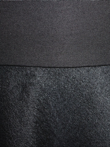 dunkle design Skirt 'Loden Uni' in Black