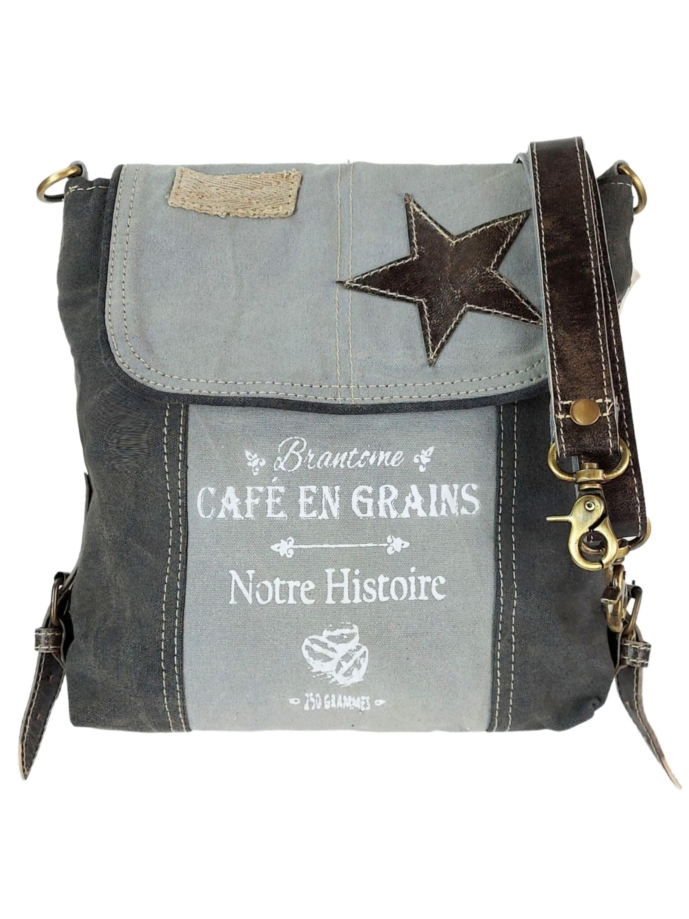 Sunsa Crossbody Bag 'Sunsa' in Grey: front