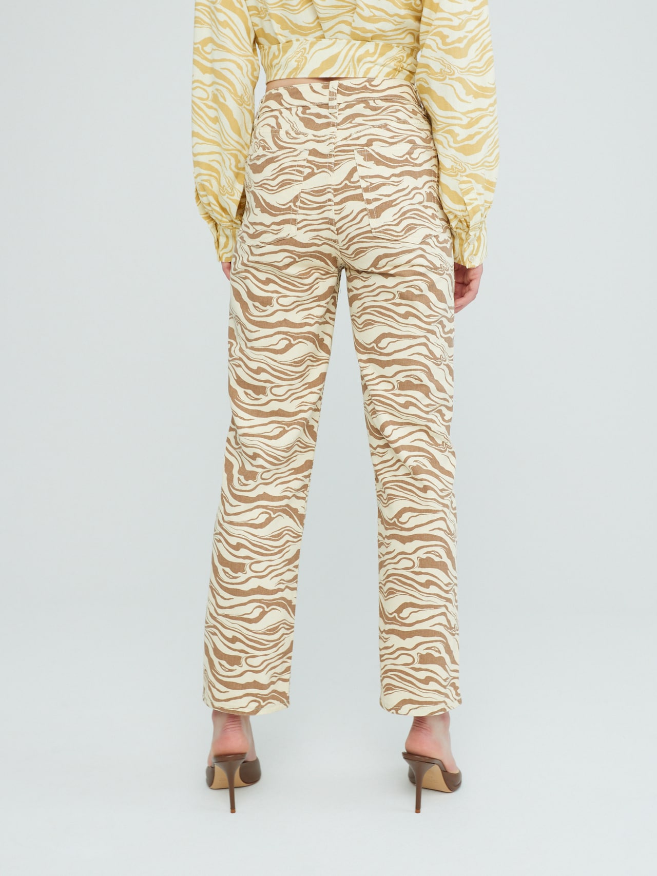 EDITED Jeans 'Simea' Crème