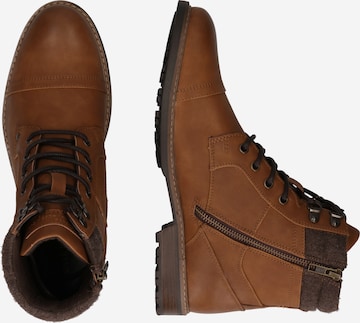 River Island Lace-up boots in Brown