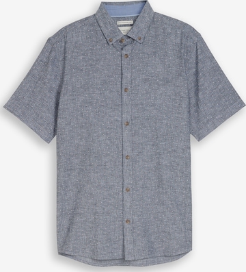 TOM TAILOR Regular Fit Hemd in Blau: Vorderseite