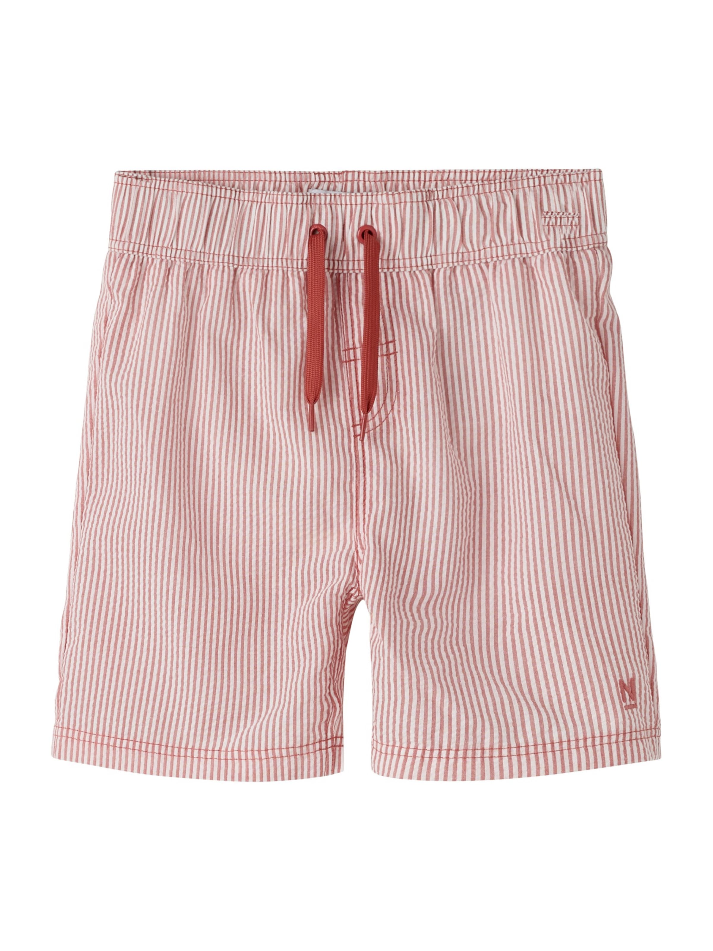 Shorts de bain 'NKMZACKARY' NAME IT en orange : devant