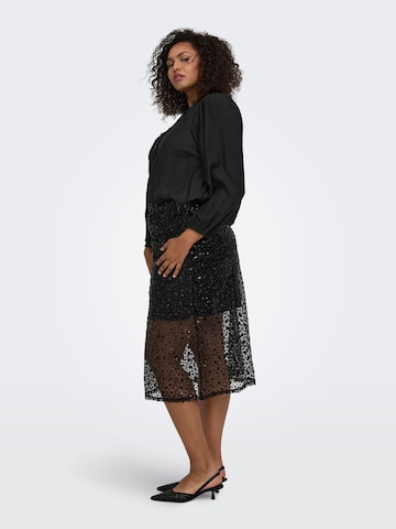ONLY Carmakoma Blouse 'CAMILLE' in Black