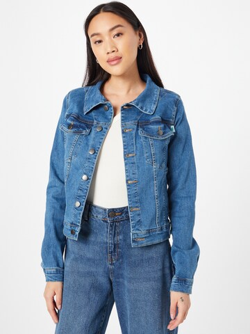 Urban Classics Between-season jacket in Blue: front